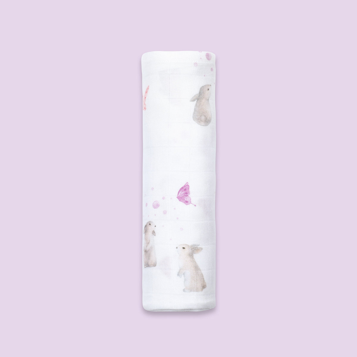 Bamboo Muslin Swaddles – Bunny & Butterfly | Masilo Organic Baby