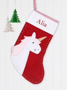 Christmas Stocking - Unicorn