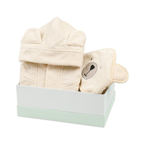 Splash & Snuggle Gift Set – Cream