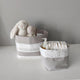 Fabric Storage Baskets (Set of 2) – Grey