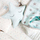 Organic Cotton Cot Bedding Set – Sleepy Star (Blue)