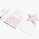 Organic Cotton Cot Bedding Set – Sleepy Star (Pink)