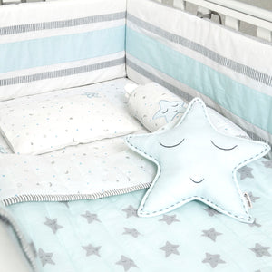 Mini Cot Set – Sleepy Star (Blue)